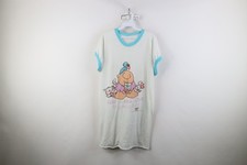 Vintage 80s Womens Medium Distressed Ziggy Comic Animal Love Sleep T-Shirt USA