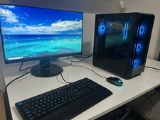 Full Gaming PC Set-Up, Gtx 1660 Super Gaming Pc, Acer 240hz Monitor + K&M