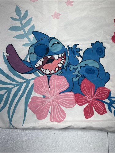 Disney Lilo & Stitch "Paradise Dream" Kids Pillow Case Floral Stich Print - Bild 10 von 11