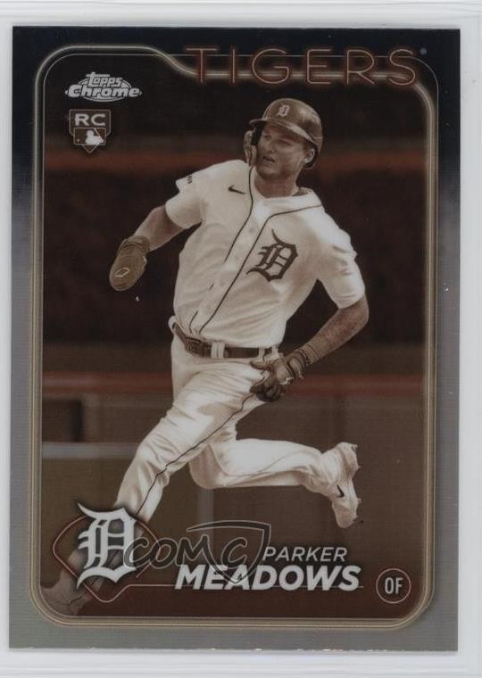 2024 Topps Chrome Sepia Refractor Parker Meadows #271 1ok2