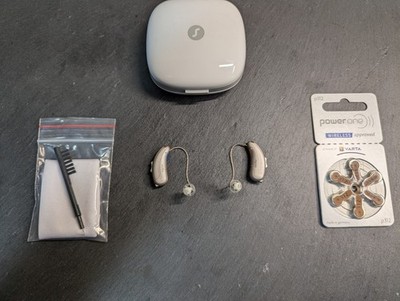 Signia Pure 3 NX +Cros 312  RIC 24 channels Bluetooth App controls