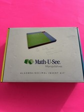 Math-U-See Manipulatives Algebra / Decimal Insert Kit Complete