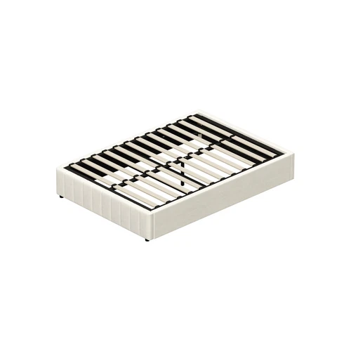 Oikiture Bed Frame Queen Double King Single Gas Lift Storage Base Velvet FURB - Picture 3 of 35