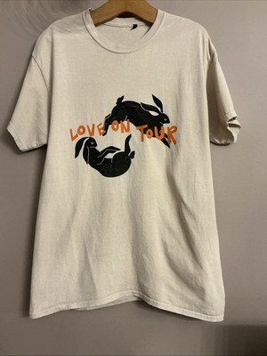 Harry Styles Bunny Love On Tour offizielles Merch T-Shirt Top - Größe Medium