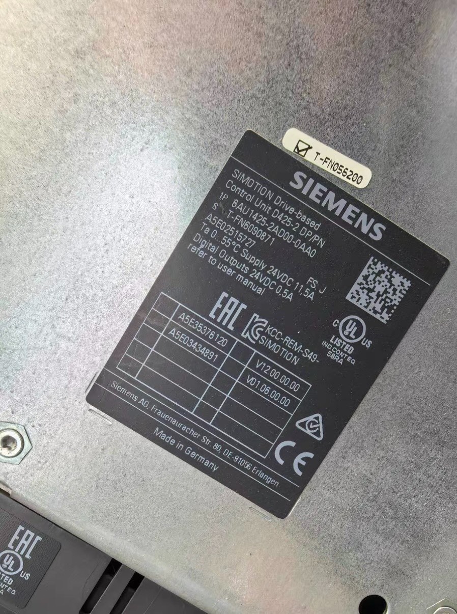 Siemens 6AU1425-2AD00-0AA0 NEW SIMOTION D425-2DP/PN Motion Control Unit ...