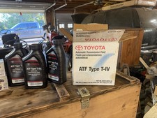 Genuine Toyota Atf Type T-iv Automatic Transmission Fluid 3 Quarts Oem 00279 Genuine Toyota Atf Type T-iv Automatic Transmission Fluid 3 Quarts Oem 00279