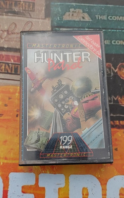 Hunter Patrol (Codemasters 1988) Commodore 64 (Tape, Manual, Box) works 8-bit