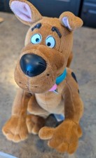 EUC Scooby Doo Plush By Applause 11 Inches Apposable Tail Mystery Inc. Snacks