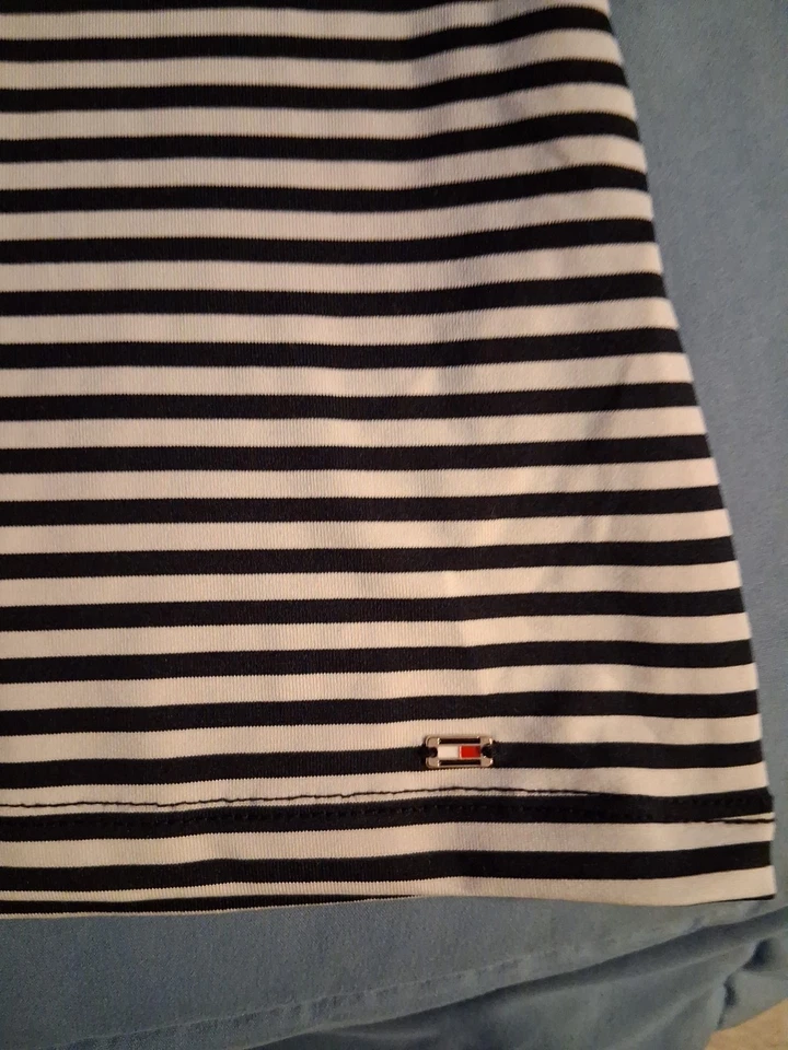 Tommy Hilfiger Mujer Rayas Manga Corta Talla Pequeña Foto 4 de 4