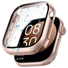 Waterproof Case Compatible for Apple Watch Series 11/10 Screen Protector 46mm...