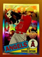 2020 Topps Chrome Shohei Ohtani 1985 35th Anniversary Refractor #85TC-7