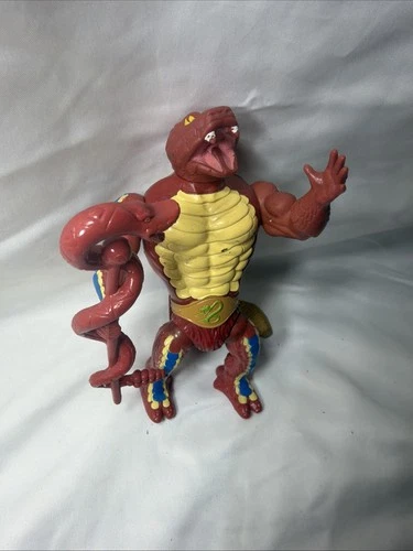 Rattlor Complete staff Vtg 1980's Masters of the Universe He-man figure