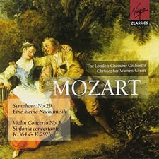 Mozart: Symphony No. 29- Eine Kleine Nachtmusik / Violin - 2 CD - Import