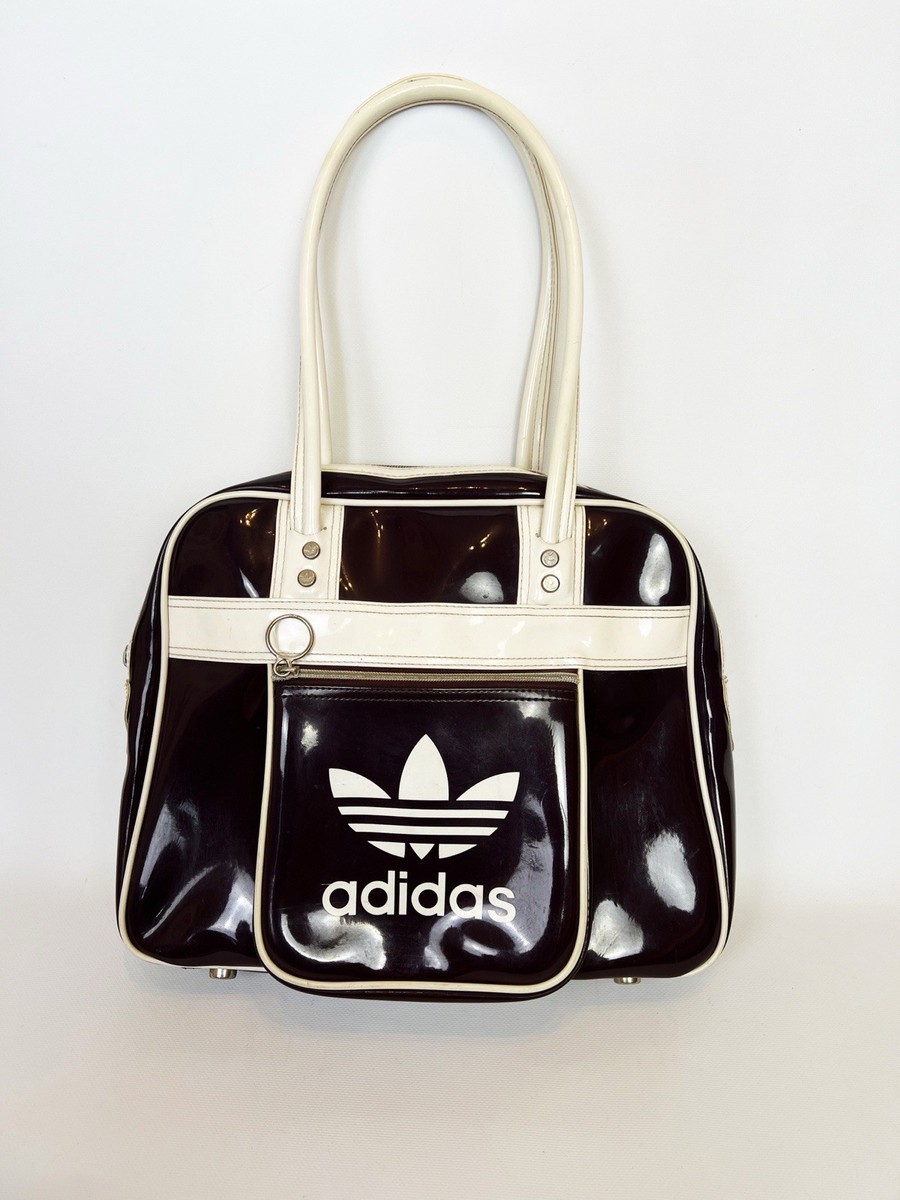 Adidas Trefoil Logo Shoulder Vintage Retro Bag Burgundy
