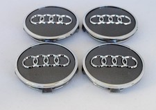 Audi Nabendeckel Audi 61/58 mm 4M0601170 Nabenkappe Grau Felgendeckel center cap