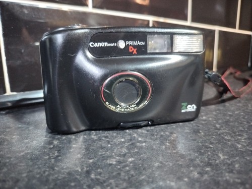 Canon Mate Film Camera Black DX Flash 35mm Point & Shoot. Spares & Repair. - Picture 5 of 5