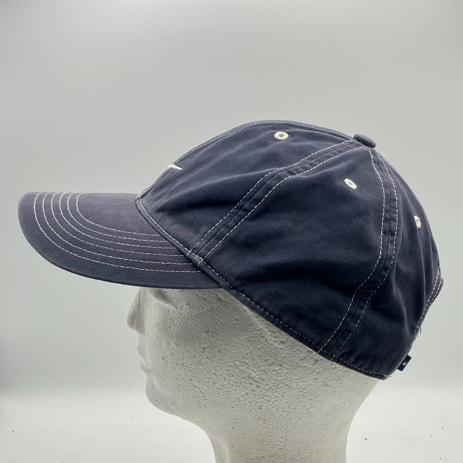 Nike Cap Hat Blue Adjustable Strapback Baseball C… - image 2