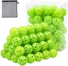 Plastic Golf Balls Practice Limited Flight Golf Training Ball Hollow Swing Pract