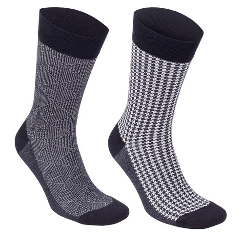 Paquete de 6 calcetines de vestir y pantalón de bambú para hombre - 625 - Imagen 4 de 9