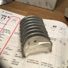 MG , Morris 10, Wolseley, 1140/1250/1500cc ,-.040” Bigend Bearings TC,TF,