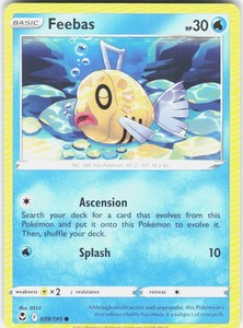 Feebas 039/195 Silver Tempest