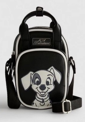 Disney Primark 101 Dalmatians Faux Leather Phone Holder Bag Cool NWT