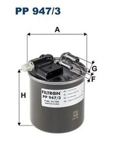 Filtre à carburant Mercedes 410