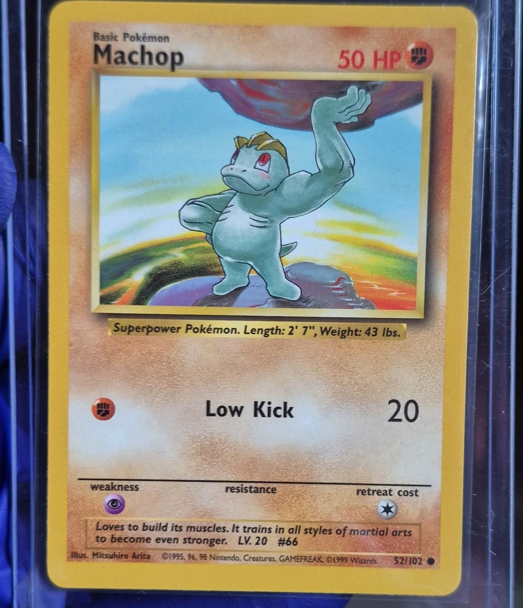 pokemon machop card Machop Pokemon Card for sale