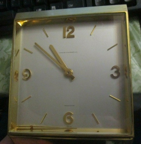 Vintage Gold Brass Concord Watch Co 