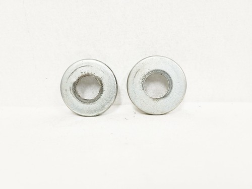 YAMAHA OEM REAR SWINGARM THRUST COVERS WASHERS SPACERS YZF R6 R1 FZ1 FZ6 FZ8 4 + - Picture 2 of 4
