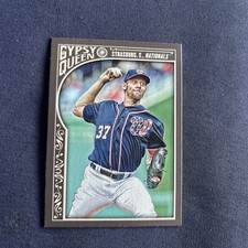 2015 Topps Gypsy Queen Stephen Strasburg Washington Nationals #186