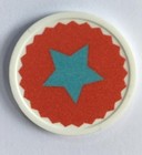 PLASTIC STAR TOKEN - PRINTED BOTH SIDES - BAG OF 100 - REWARD VOTING SCHOOL HOME