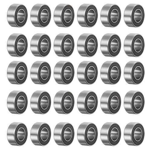 30pcs MR105-2RS Bearings 5x10x4mm Chrome Steel Mini Bearing Double Sealed ABEC3 - 第 1/7 張圖片