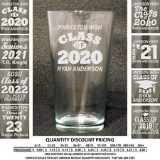 Personalized Graduation Glasses Graduate Class of 2020 Gift Keepsake Custom