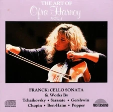 THE ART OF OFRA HARNOY VOL 1 CD FRANCK CELLO SONATA TCHAIKOVSKY SARASATE POPPER