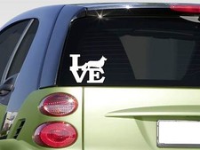 Pembroke Welsh Corgi Love sticker H370 6 inch vinyl dog herding sheep