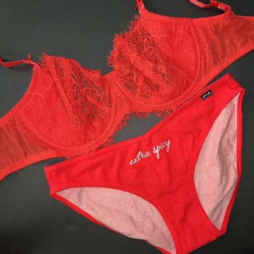 Soutien-gorge Victoria's Secret Body By Victoria - 34DD Sans Armatures | Rouge/Rose Mémoire De Forme