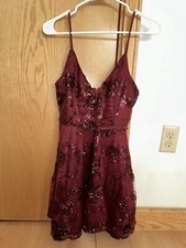 Brand New Lulus Floral Mini Dress