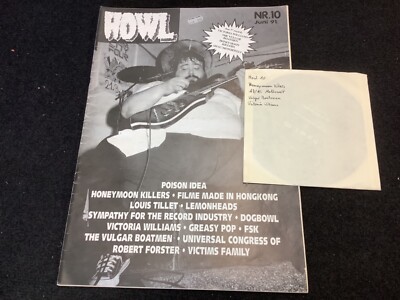 HOWL Magazin Fanzine Punk Alternative incl. 7  EP Nr.10