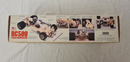 Team associated rc 500 1\8 on road car , new sealed box- ultra rare vintage- - Foto 8 di 10