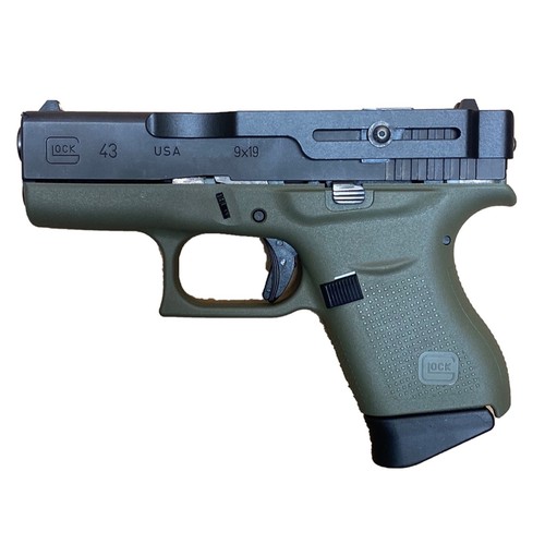 Clipdraw regolabile per Glock 43X 9 mm fondina clip da cintura nascondiglio vita G43-A - Foto 5 di 12