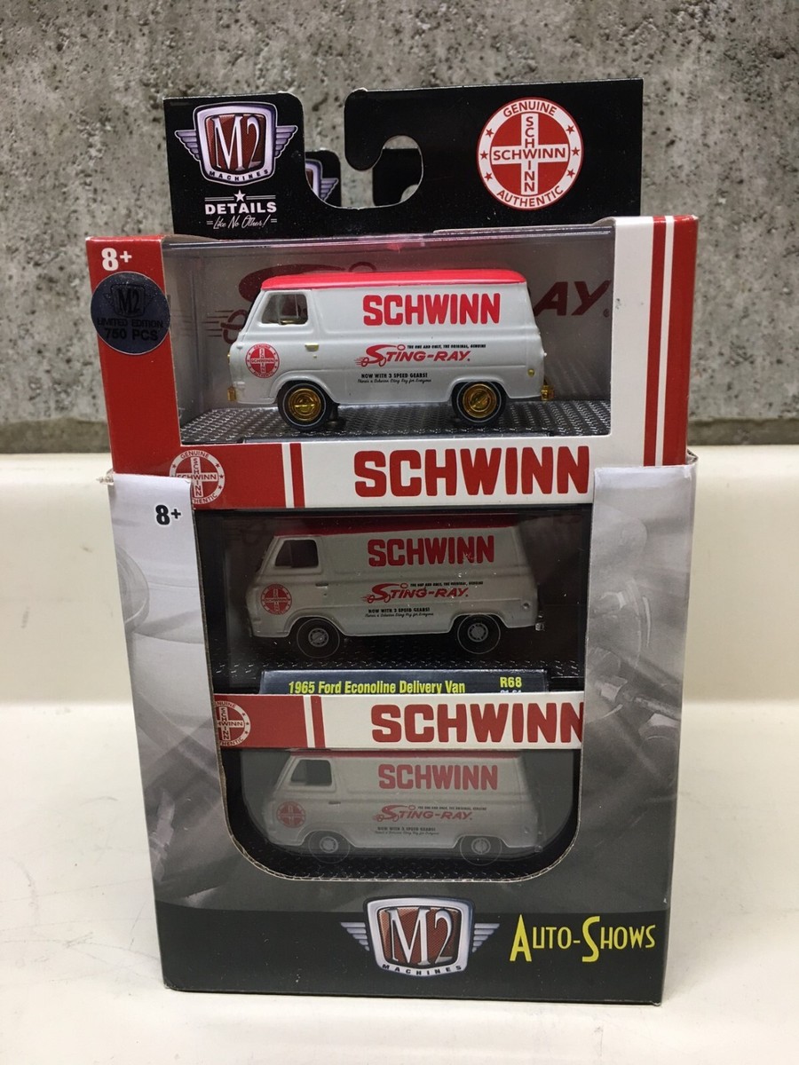 M2 Machines 1965 Ford Econoline Delivery Van R68 Schwinn Sting Ray