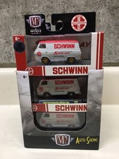 M2 Machines 1965 Ford Econoline Delivery Van R68 Schwinn Sting Ray - 6 Pack