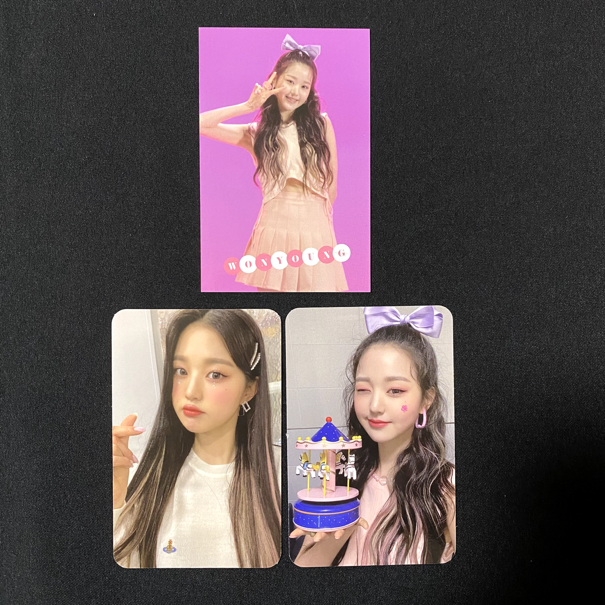 iz*one 3rd Mini Album oneiric diary Photo cards Wonyoung set IZONE