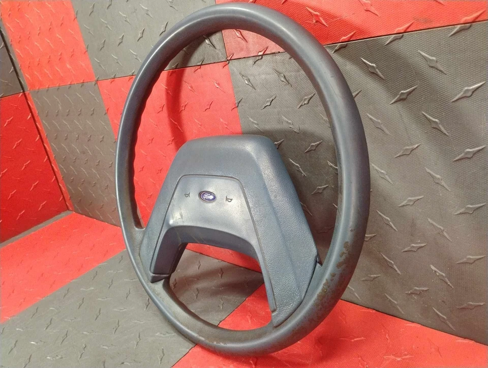 1985-88 Ford Bronco II Rangre Blue OEM Steering Wheel *Minor Wear*Nice for Year - Image 2 of 4
