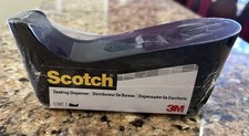 New Unopened Scotch Desktop Tape Dispenser Black