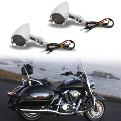 LED Turn Signal Brake Tail Lights For Kawasaki Vulcan VN 800 900