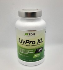TDN Nutrition LivPro XL Innovación de vanguardia 120 cápsulas, suplementos alimenticios