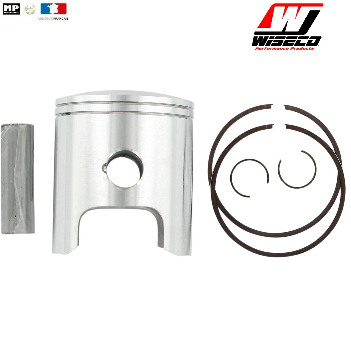 Piston Wiseco 64mm forgé pour restaurer la compression de Suzuki TS 185
