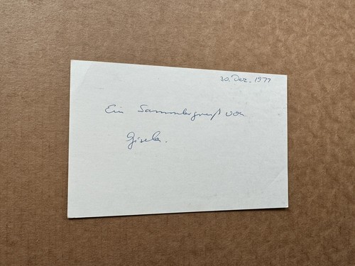 US 1975 Postal Card to Germany #UXC16 +Smithsonian CXL +1-Line Msg +Neat - Picture 2 of 2